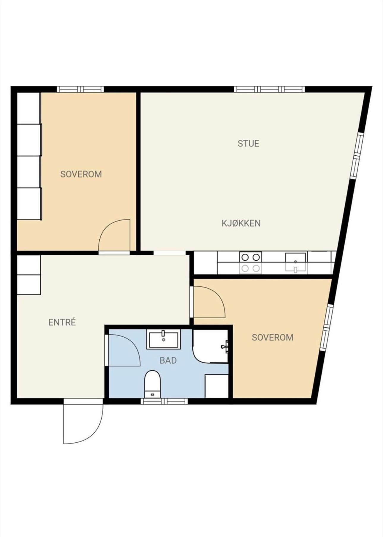 A Place To Stay Stavanger, Apartment 5 - Quality And Free Parking- Eksteriør bilde